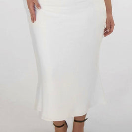 The Midi Flounce Skirt
