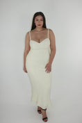 Load image into Gallery viewer, The Sweetheart Midi in Light Pastel Yellow
