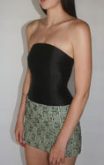 Load image into Gallery viewer, Strapless Corset Top in Silk Shantung
