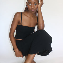 The Midi Flounce Skirt